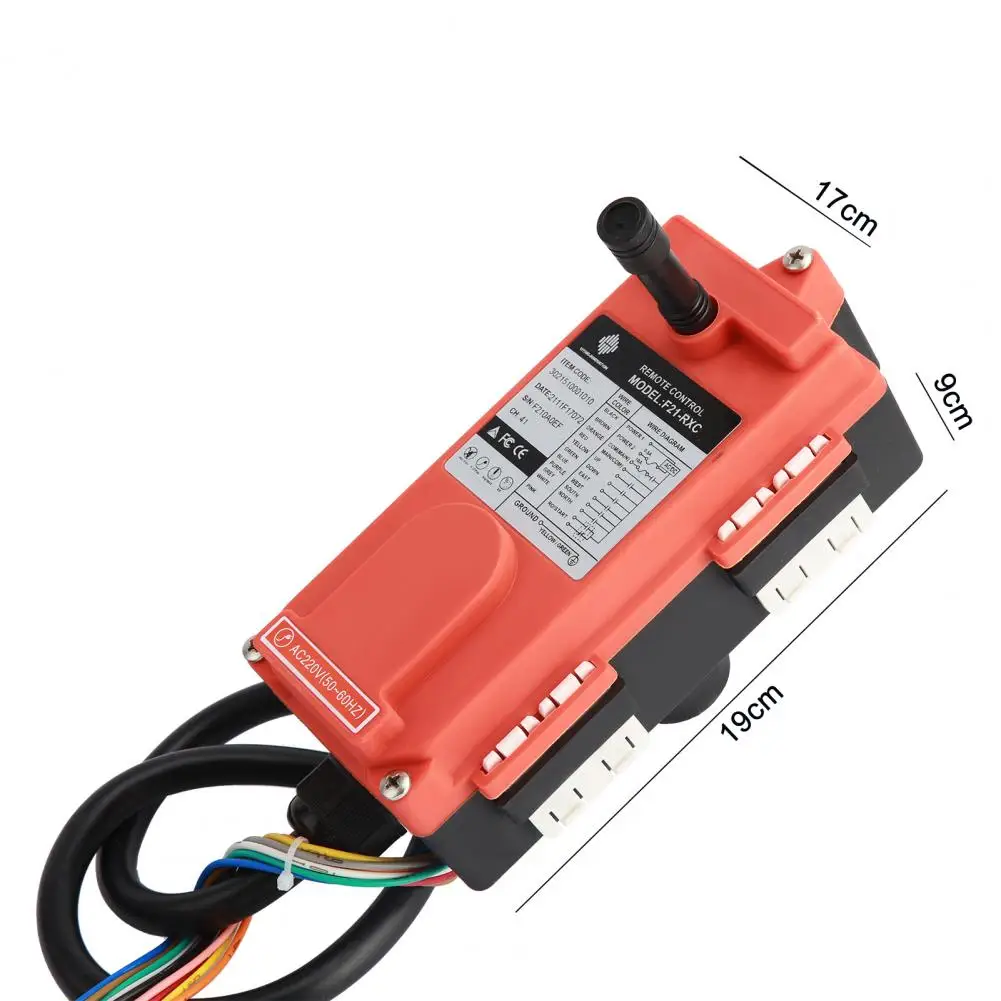 F21-E1B Remote Control 360 Degree Barrier-free High Performance Flame-retardant ABS Wireless Waterproof Transmitter Receiver for
F21-E1B Remote Control 360 Degree Barrier-free High Performance Flame-retardant ABS Wireless Waterproof Transmitter Receiver for