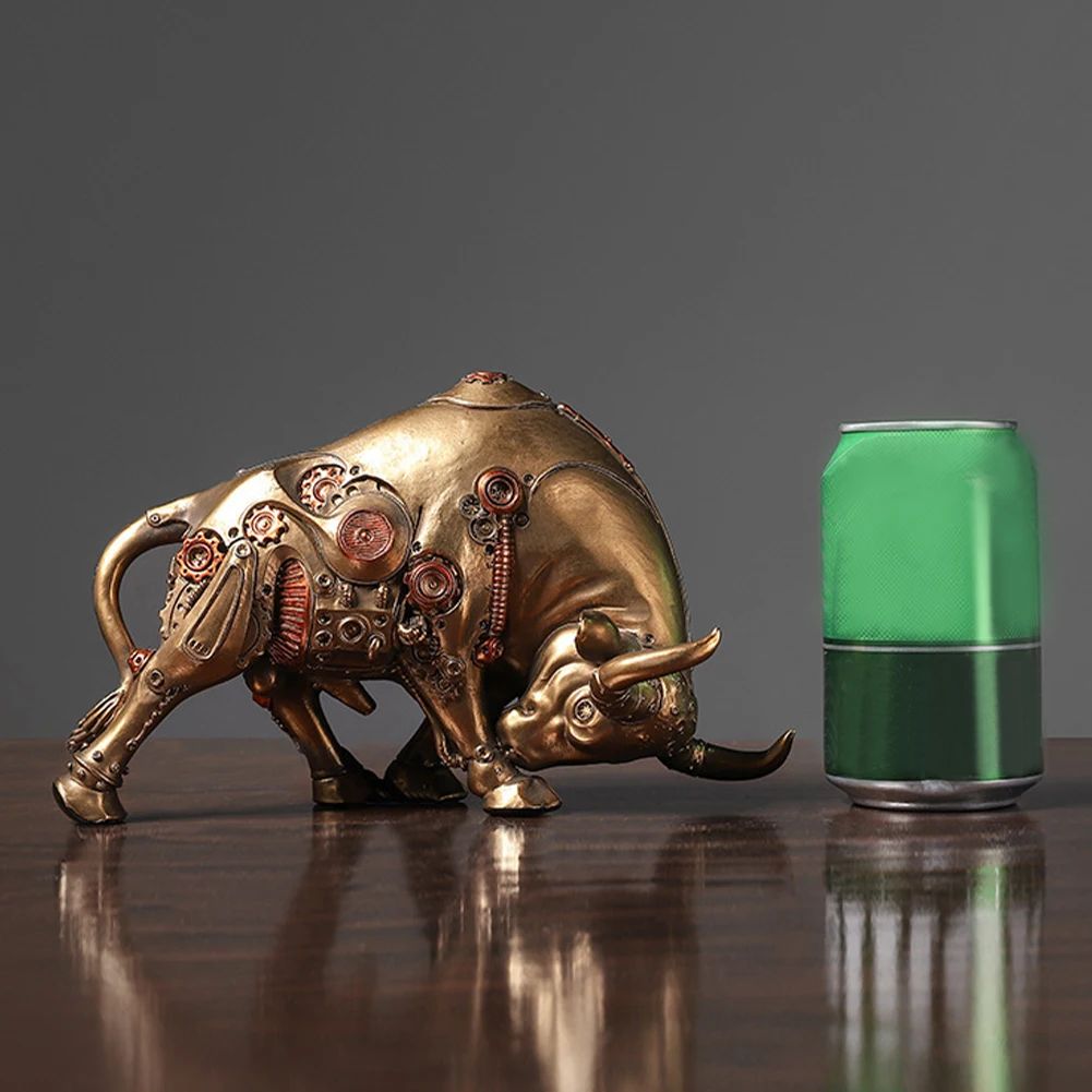 Art Collectible Nordic Style Gift Bedroom Sculpture Handicraft Home Decor Desktop Office Mechanical Cow Living Room Resin Statue 
Art Collectible Nordic Style Gift Bedroom Sculpture Handicraft Home Decor Desktop Office Mechanical Cow Living Room Resin Statue