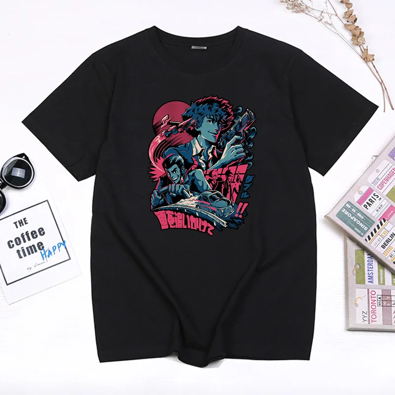 Childhood Memory Japan Anime Cowboy Bebop T Shirt for Women Harajuku Streetwear Tops Spike Spiegels Female Clothes Camisetas
Childhood Memory Japan Anime Cowboy Bebop T Shirt for Women Harajuku Streetwear Tops Spike Spiegels Female Clothes Camisetas