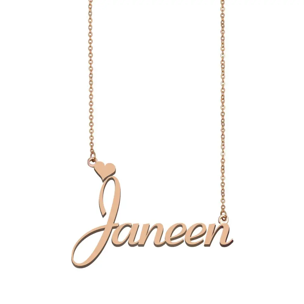 Janeen Name Necklace , Custom Name Necklace for Women Girls Best Friends Birthday Wedding Christmas Mother Days Gift
Janeen Name Necklace , Custom Name Necklace for Women Girls Best Friends Birthday Wedding Christmas Mother Days Gift