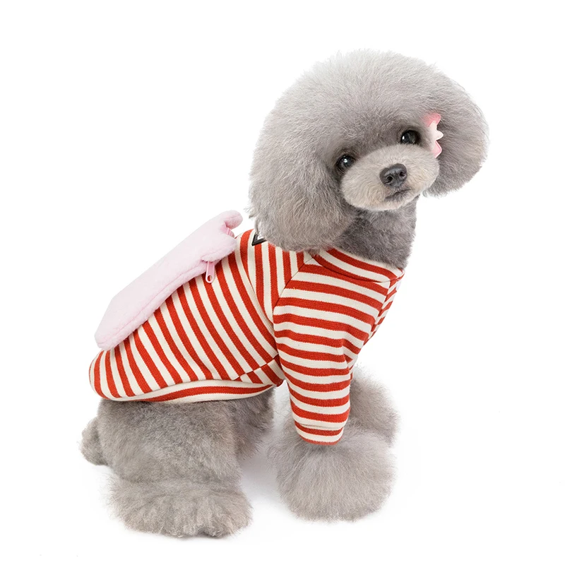 Milk Silk Striped Bear Backpack Pet Bathroom Autumn and Winter New Dog Clothes Pet Clothes for Dog Dog Outfit
Milk Silk Striped Bear Backpack Pet Bathroom Autumn and Winter New Dog Clothes Pet Clothes for Dog Dog Outfit
