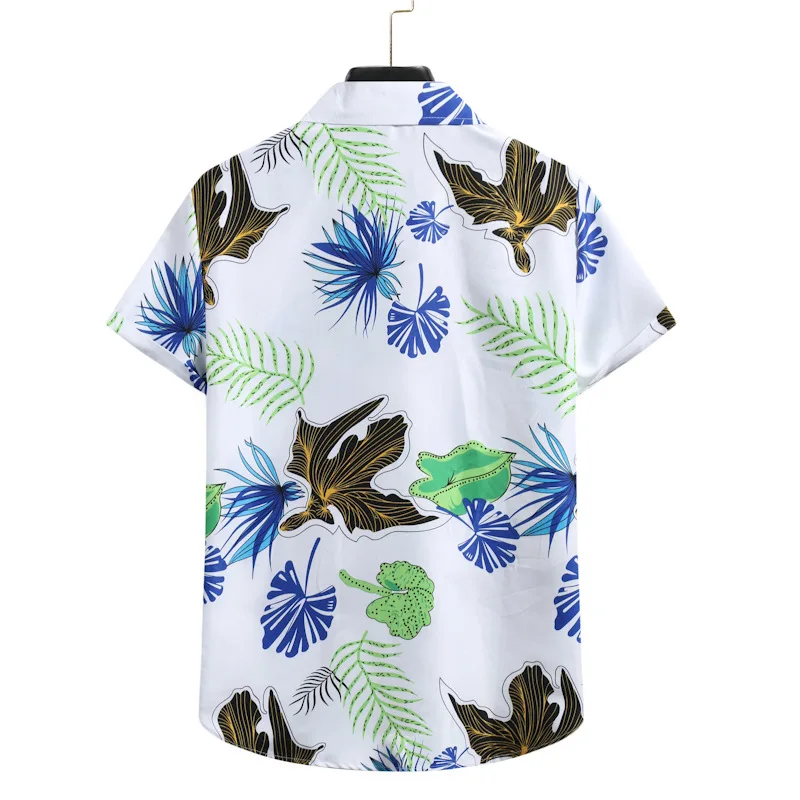 Men Clothing 2021 Summer New Men's Beach Shirt Hawaiian Men's Short-sleeved Floral Shirt Camisas Para Hombre
Men Clothing 2021 Summer New Men's Beach Shirt Hawaiian Men's Short-sleeved Floral Shirt Camisas Para Hombre