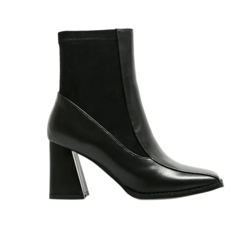Fashion Brand Women Genuine Leather Ankle Boots Zipper Warm Autumn Winter Ladies Shoes Woman High heels Boots
Fashion Brand Women Genuine Leather Ankle Boots Zipper Warm Autumn Winter Ladies Shoes Woman High heels Boots
