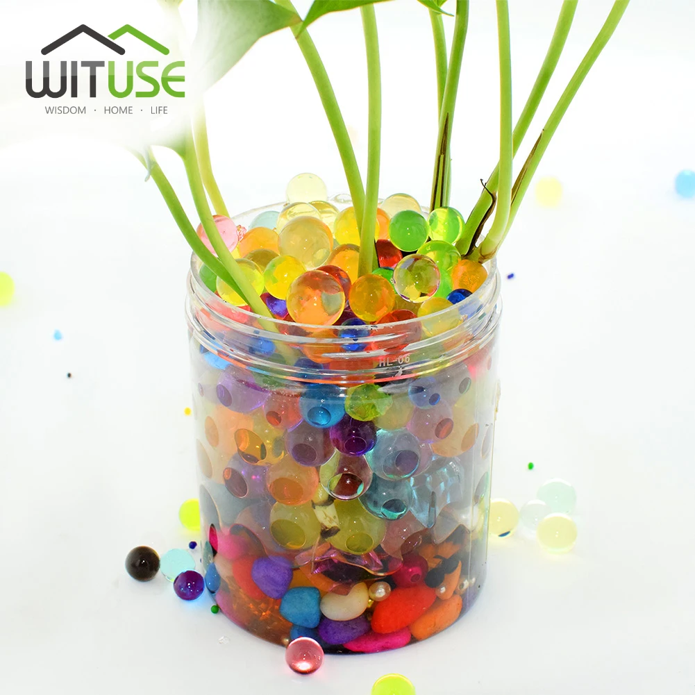 3000pcs 13mm Water Beads Crystal Soil Hydrogel Balls Growing Gel Ball For Flowers Decorative Wedding Home Decor
3000pcs 13mm Water Beads Crystal Soil Hydrogel Balls Growing Gel Ball For Flowers Decorative Wedding Home Decor