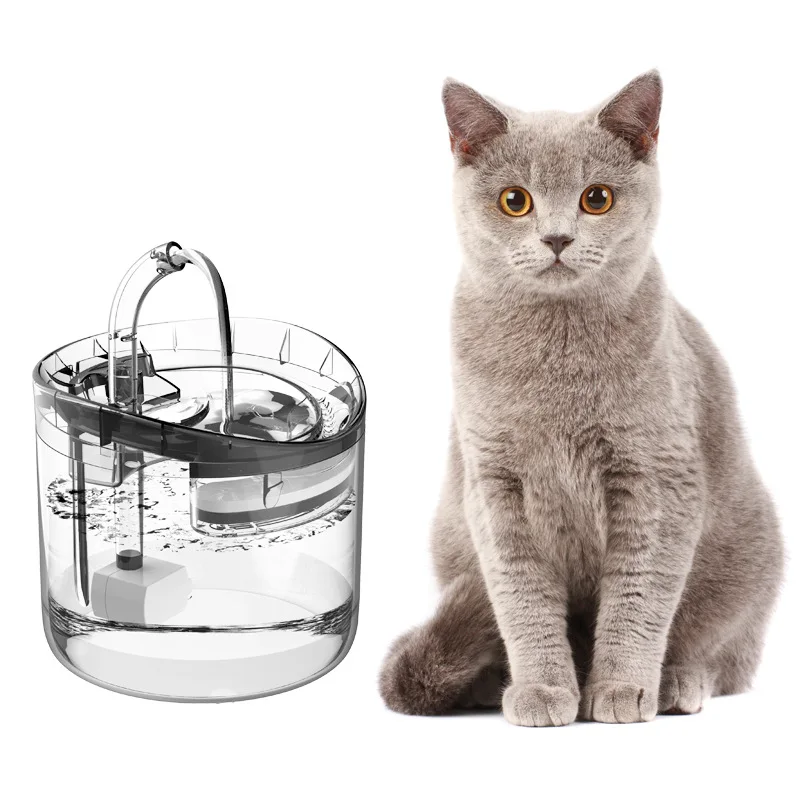 2L Automatic Cat Water Fountain With Faucet Dog Water Dispenser Transparent Drinkers For Cats Pet Drinking Bowl Filter Feeder
2L Automatic Cat Water Fountain With Faucet Dog Water Dispenser Transparent Drinkers For Cats Pet Drinking Bowl Filter Feeder