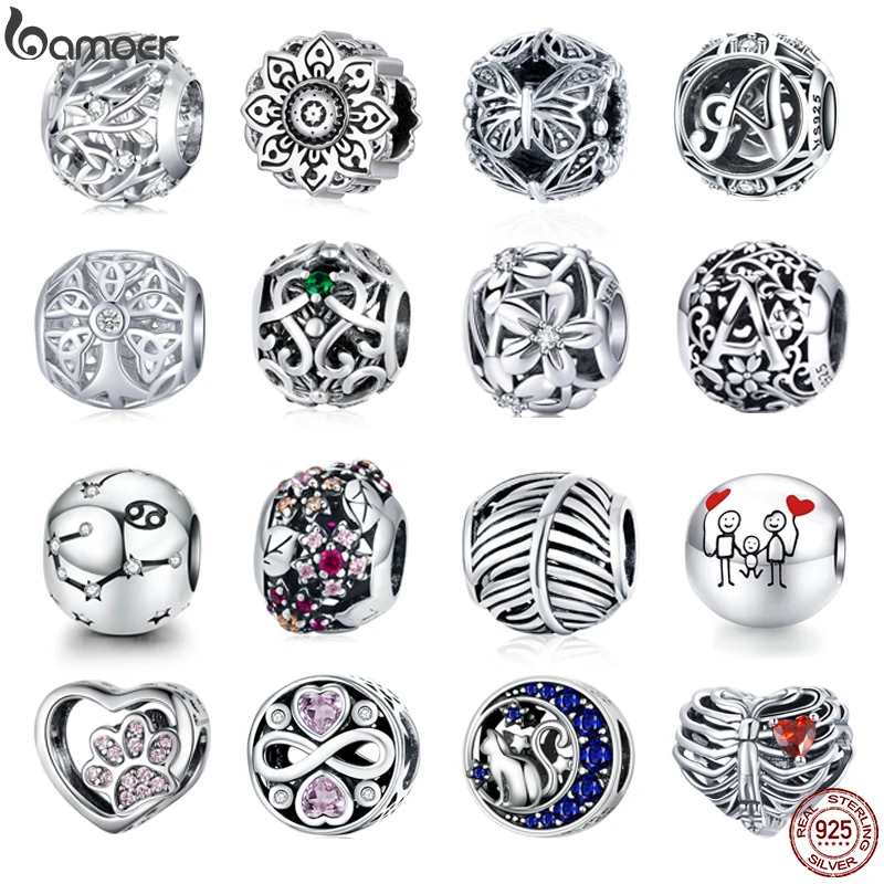 bamoer 925 Sterling Silver Metal Round Beads for Women Jewelry Making Vine Charm fit Original Bracelet DIY Jewelry BSC256
bamoer 925 Sterling Silver Metal Round Beads for Women Jewelry Making Vine Charm fit Original Bracelet DIY Jewelry BSC256