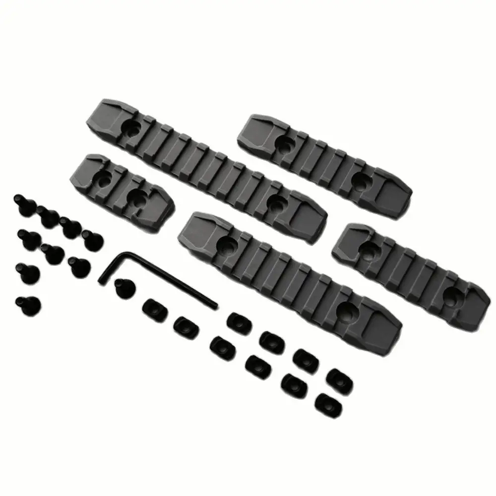 Тактический M-Lok Picatinny Rail 3 5 7 9 слотов Mlok, крепление для прицела, виверская нейлоновая боковая направляющая, Секция MLOK System, 5 шт./компл.
Тактический M-Lok Picatinny Rail 3 5 7 9 слотов Mlok, крепление для прицела, виверская нейлоновая боковая направляющая, Секция MLOK System, 5 шт./компл.