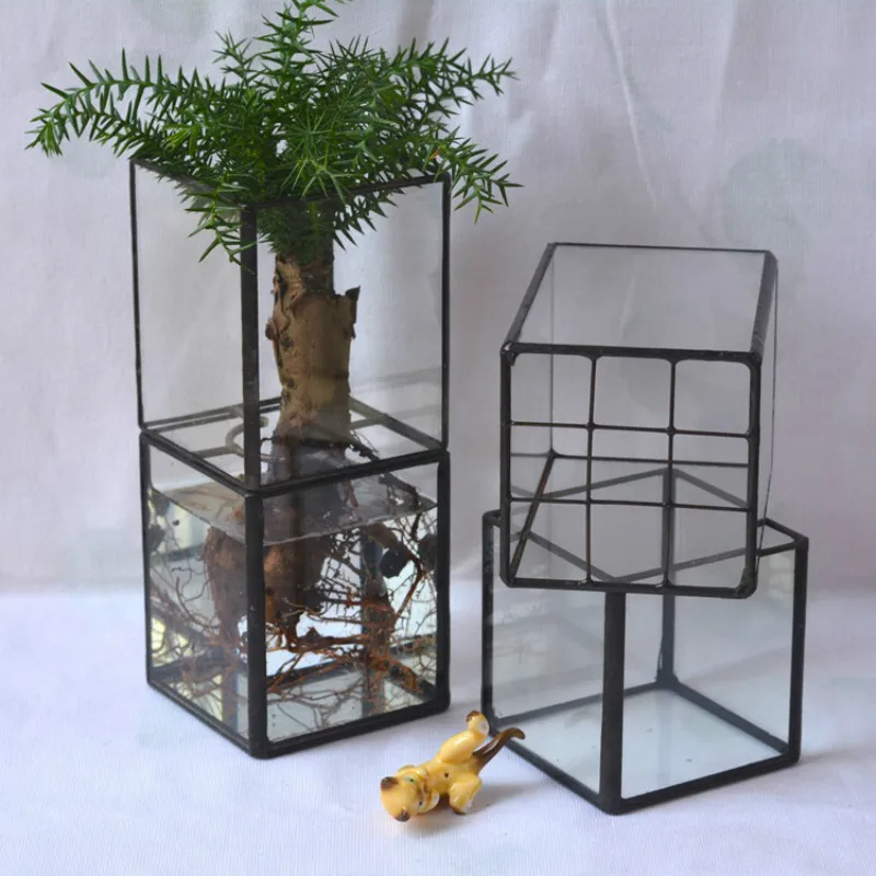 Retro Glass Vase Creative Succulent Flower Pot Decoration Hydroponic Glass Flower Pot Home Decoration Vase Craft
Retro Glass Vase Creative Succulent Flower Pot Decoration Hydroponic Glass Flower Pot Home Decoration Vase Craft