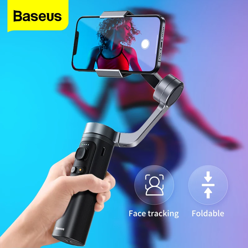 Baseus Foldable 3 Axis Handheld Gimbal Stabilizer Smartphone Selfie Stick For iPhone 12 11 X Samsung Huawei Mobile Phone Gimbals
Baseus Foldable 3 Axis Handheld Gimbal Stabilizer Smartphone Selfie Stick For iPhone 12 11 X Samsung Huawei Mobile Phone Gimbals