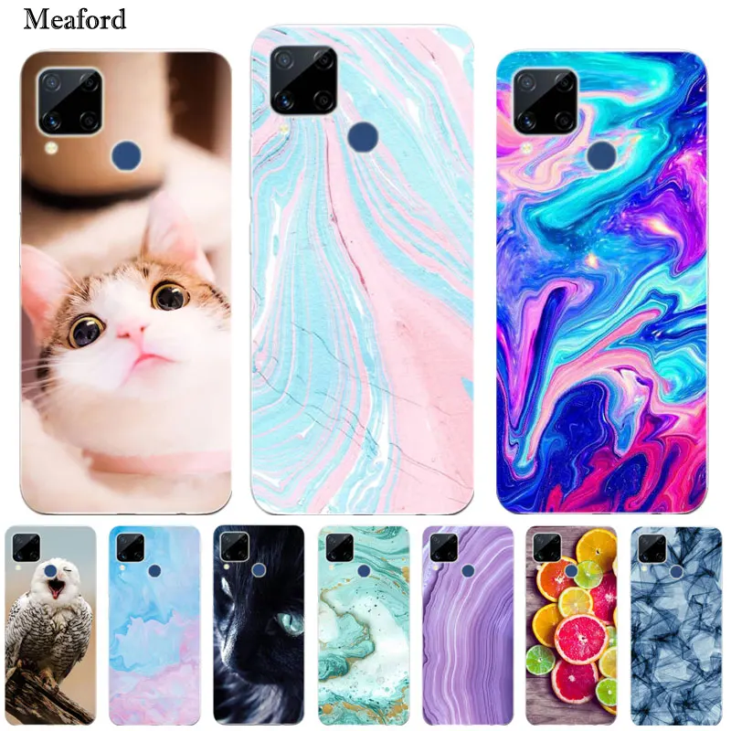 Silicone Case For on Realme C15 Case Marble Cat Soft TPU Back Cover For OPPO Realme C15 Phone Bag Cases Realme C 15 Bumper
Silicone Case For on Realme C15 Case Marble Cat Soft TPU Back Cover For OPPO Realme C15 Phone Bag Cases Realme C 15 Bumper