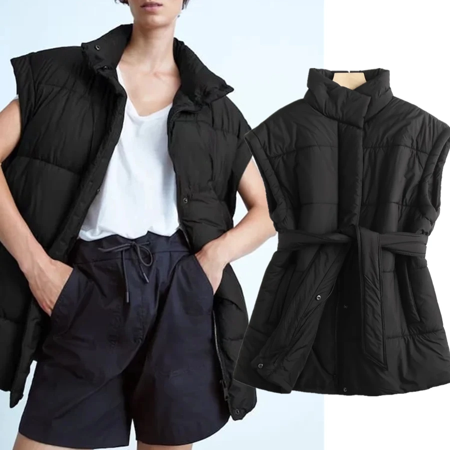 Jenny&Dave Parka Coat Women Fashion Solid Simple Winter England Style Vintage Oversize Sashes Sleeveless Coat Women Vest Tops
Jenny&Dave Parka Coat Women Fashion Solid Simple Winter England Style Vintage Oversize Sashes Sleeveless Coat Women Vest Tops
