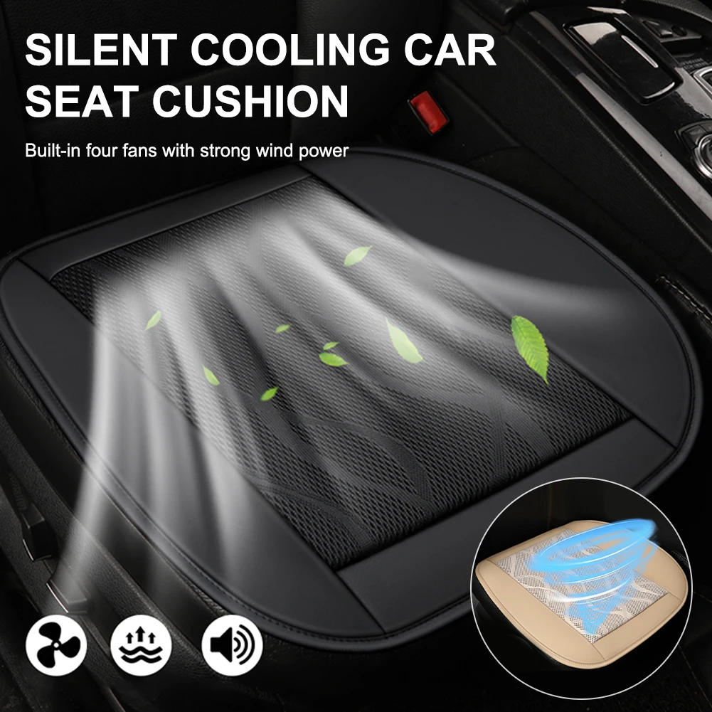 Car Seat Refrigeration Cushion with 4 Fans USB Powered Summer Cool Car Seat Cover 2 Speeds Ventilating Seat for Car accessories
Car Seat Refrigeration Cushion with 4 Fans USB Powered Summer Cool Car Seat Cover 2 Speeds Ventilating Seat for Car accessories