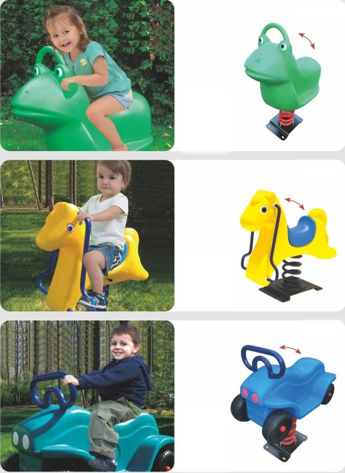 Качалка лошади дети seesaw весна rider парк оборудование YLW SR20191149|Детская площадка| |