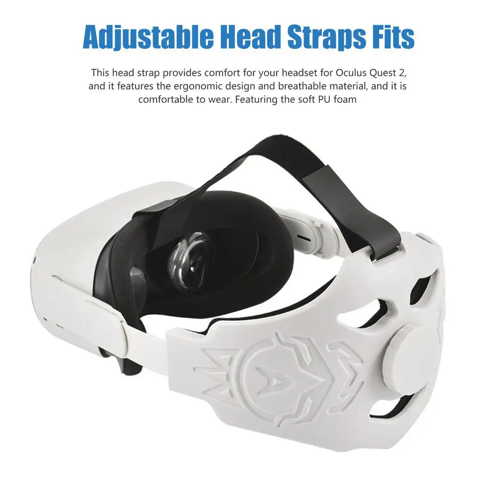 Регулируемые ремешки на голову, подходят для гарнитуры Oculus Quest 2 Elite VR, удобные, Нескользящие, снимающие давление, аксессуары для головы
Регулируемые ремешки на голову, подходят для гарнитуры Oculus Quest 2 Elite VR, удобные, Нескользящие, снимающие давление, аксессуары для головы