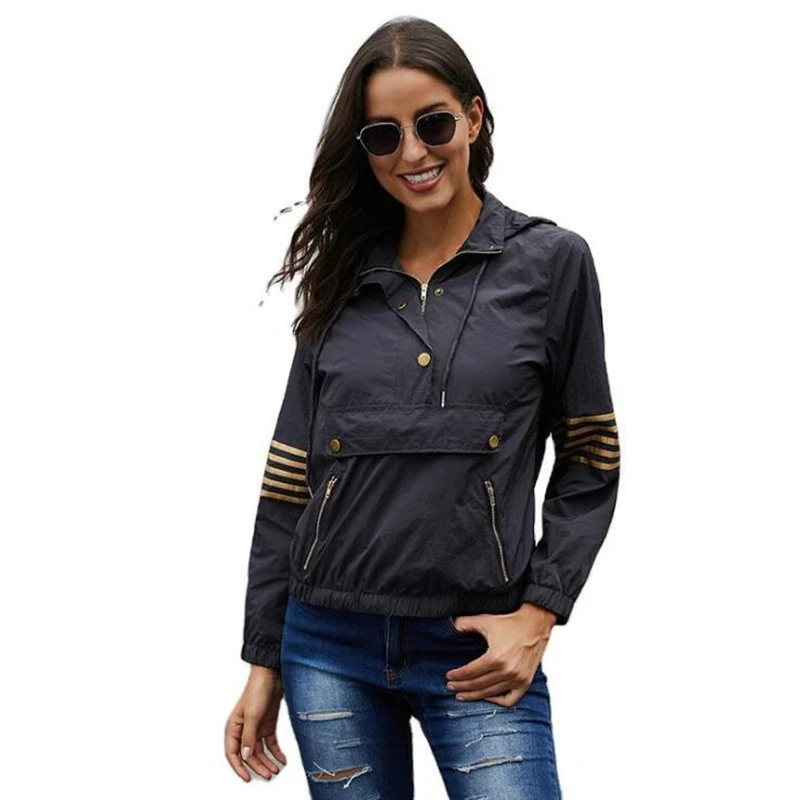Autumn/Winter Fashion Women's Lapel Pocket Solid Color Ladies Long Sleeved Pullover Jacket Jaqueta Feminina
Autumn/Winter Fashion Women's Lapel Pocket Solid Color Ladies Long Sleeved Pullover Jacket Jaqueta Feminina