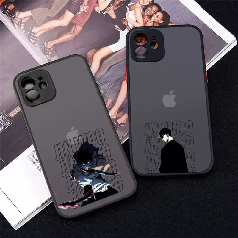 solo leveling Phone Case For iPhone 12 11 Mini Pro XR XS Max 7 8 Plus X Matte transparent cover
solo leveling Phone Case For iPhone 12 11 Mini Pro XR XS Max 7 8 Plus X Matte transparent cover