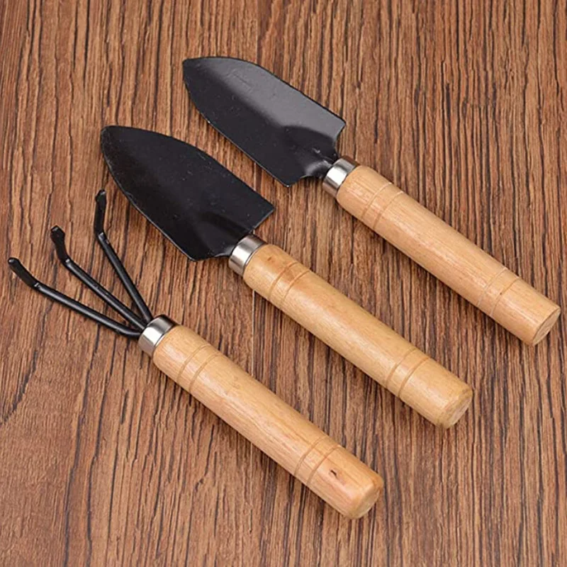 3 Pcs Mini Garden Tools, Small Shovel Rake and Spade Wooden Handle for Potted Plants for Garden Plants Indoor Outdoor HOT
3 Pcs Mini Garden Tools, Small Shovel Rake and Spade Wooden Handle for Potted Plants for Garden Plants Indoor Outdoor HOT