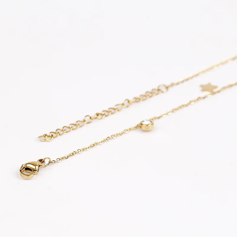 Stainless Steel Star Necklace For Women Colorful Rhinestone Crystal Pendant Necklace Charms Choker Jewelry Gift Collier Female
Stainless Steel Star Necklace For Women Colorful Rhinestone Crystal Pendant Necklace Charms Choker Jewelry Gift Collier Female