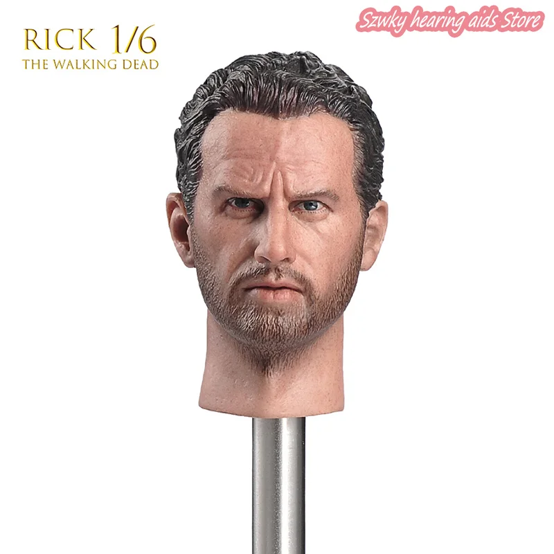 1/6 Male Soldier Rick Andrew Lincoln Head Sculpture Accessories Model Fit 12'' Soldier Action Figure Body
1/6 Male Soldier Rick Andrew Lincoln Head Sculpture Accessories Model Fit 12'' Soldier Action Figure Body