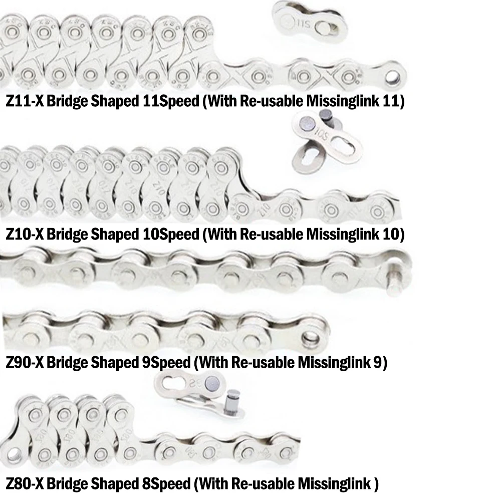 Mountain Bike Chain 6 7 8 9 10 11 Speed Mountain Bike Electroplated Silver Chain 24/27/30 Variable Speed Bicycle Accessories
Mountain Bike Chain 6 7 8 9 10 11 Speed Mountain Bike Electroplated Silver Chain 24/27/30 Variable Speed Bicycle Accessories
