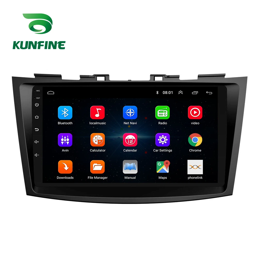 Octa Core Android 10 0 автомобильный DVD GPS навигации плеер аудио автомобиля стерео для Suzuki