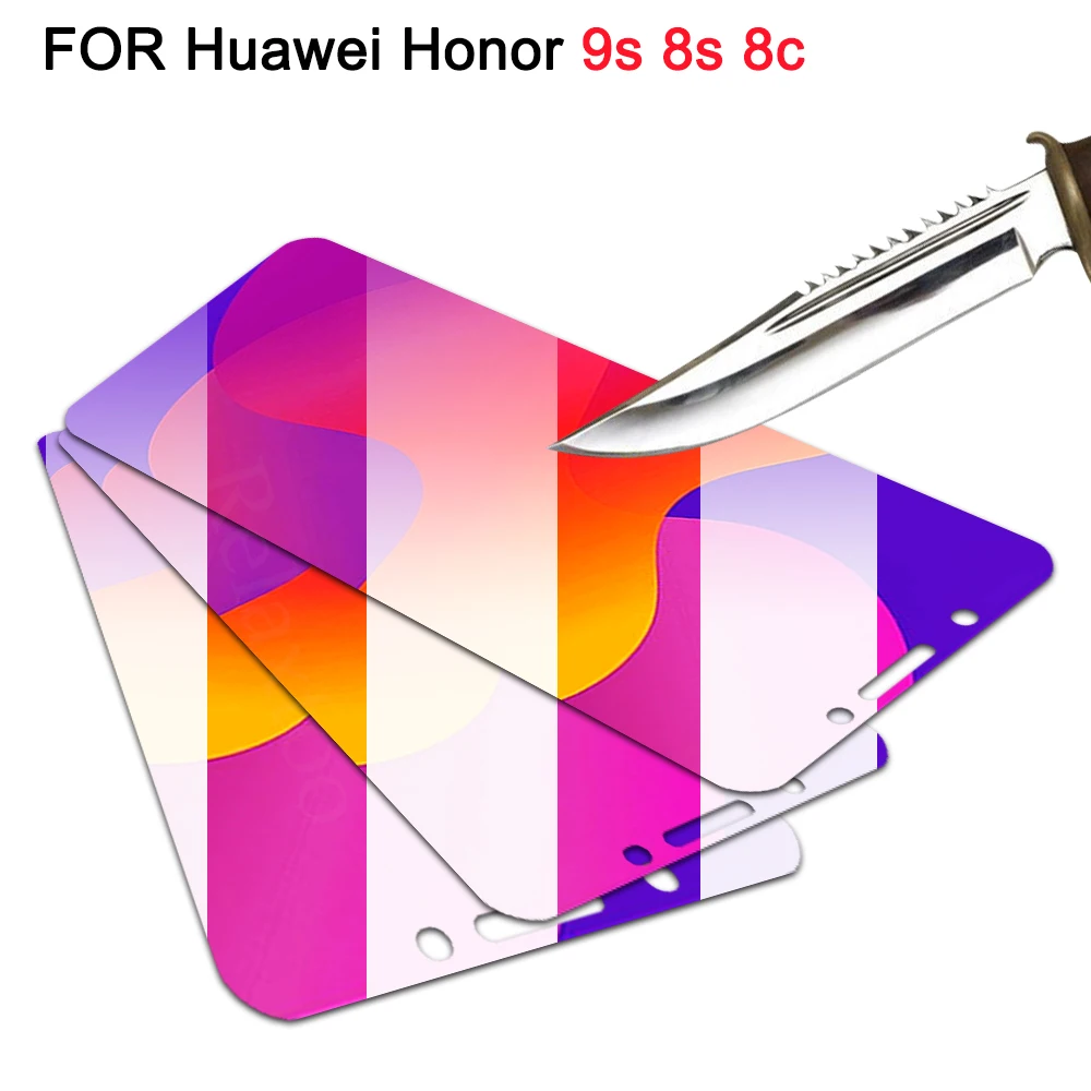 Закаленное стекло для Huawei Honor 8 s Prime 1 3 шт. Защита экрана 9S защитное стекло|Защитные