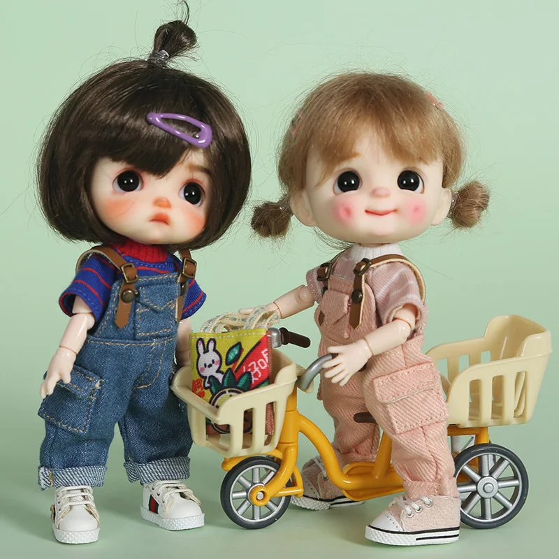 Ob11 Concave shape short leg cowboy overalls baby clothes 1/12 BJD trousers Molly plain GSC doll pants clothes Doll accessories
Ob11 Concave shape short leg cowboy overalls baby clothes 1/12 BJD trousers Molly plain GSC doll pants clothes Doll accessories