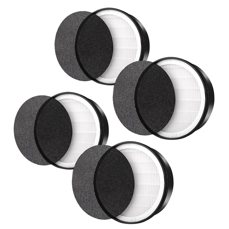 4 Pack Filter Compatible for Levoit LV-H132 LV-H132-RF Air Purifier, True HEPA and Activated Carbon Filter Set
4 Pack Filter Compatible for Levoit LV-H132 LV-H132-RF Air Purifier, True HEPA and Activated Carbon Filter Set