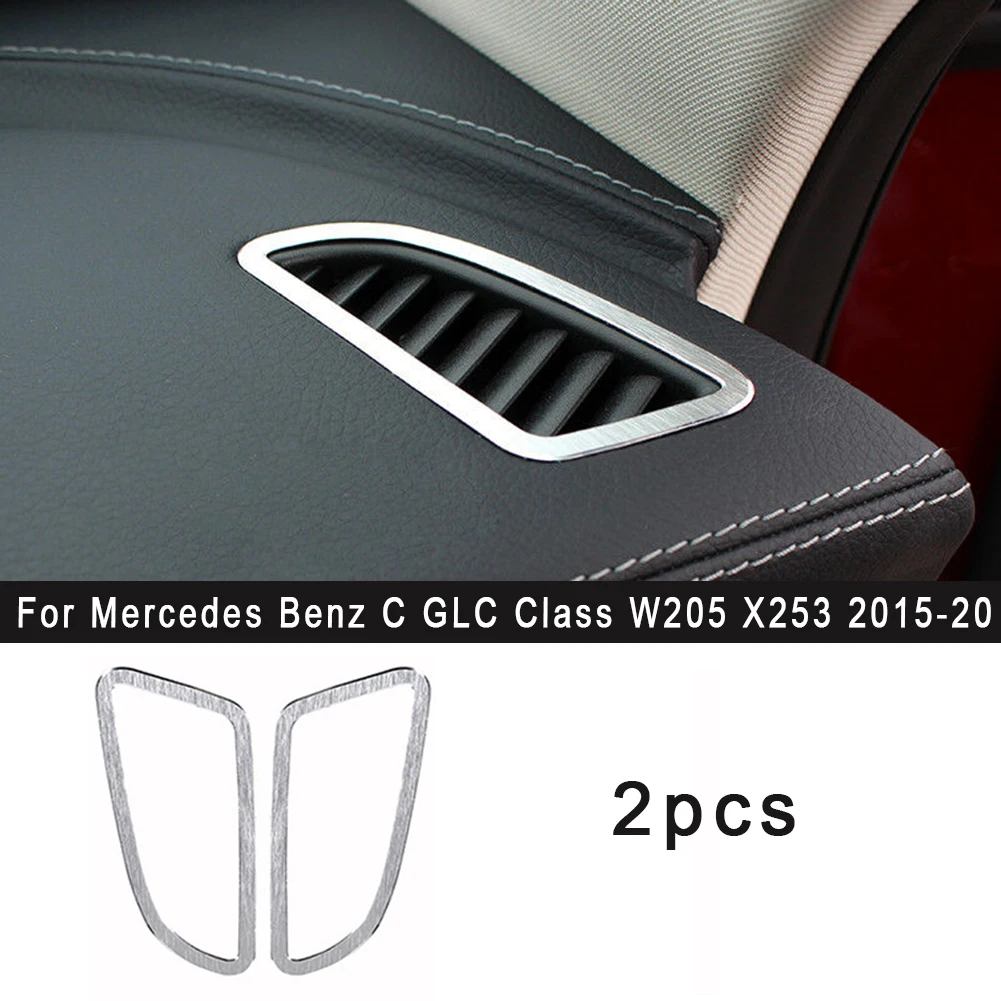 Dashboard Decoration Cover Air Vent Trim Silver Replacement High Quality Durable
Dashboard Decoration Cover Air Vent Trim Silver Replacement High Quality Durable