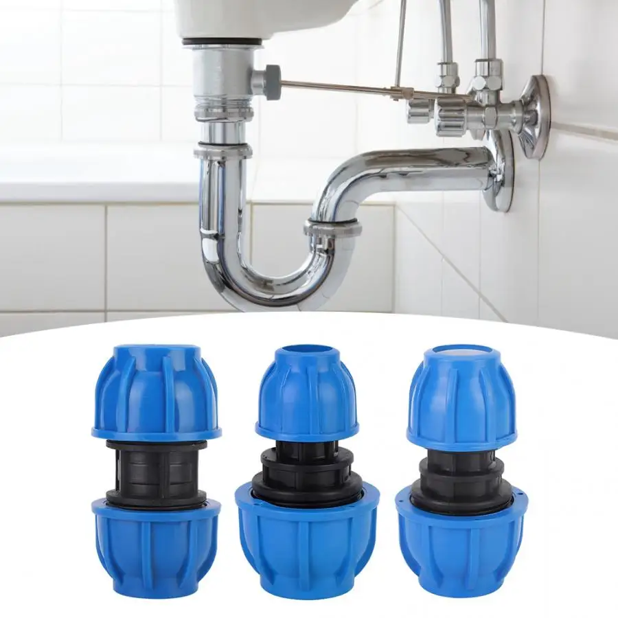 3Pcs PE Water Pipe Connection Fitting Straight Pipe Connector Adapter Accessories pipe connection
3Pcs PE Water Pipe Connection Fitting Straight Pipe Connector Adapter Accessories pipe connection