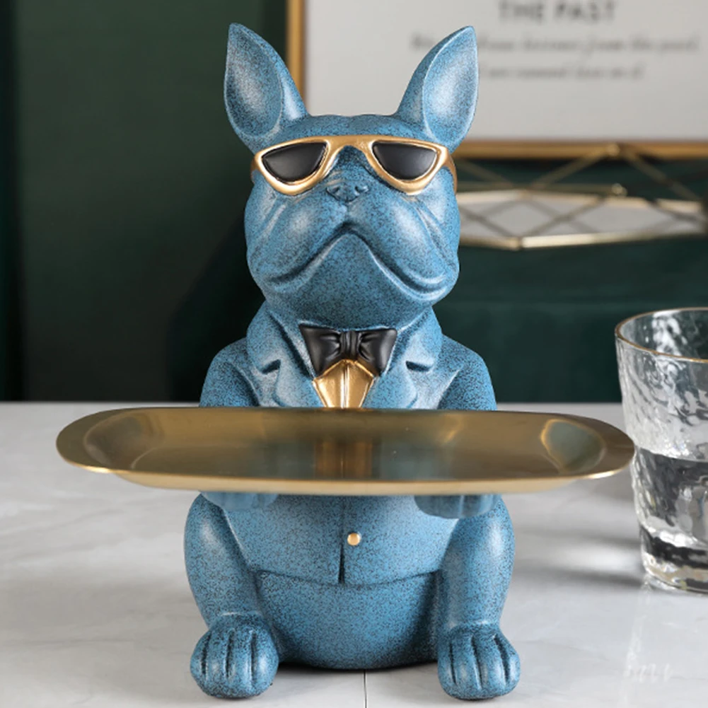 Nordic French Bulldog Sculpture Dog Statue Statue Jewelry Storage Table Decoration Gift Belt Plate Glasses Tray Home Art Statue
Nordic French Bulldog Sculpture Dog Statue Statue Jewelry Storage Table Decoration Gift Belt Plate Glasses Tray Home Art Statue
