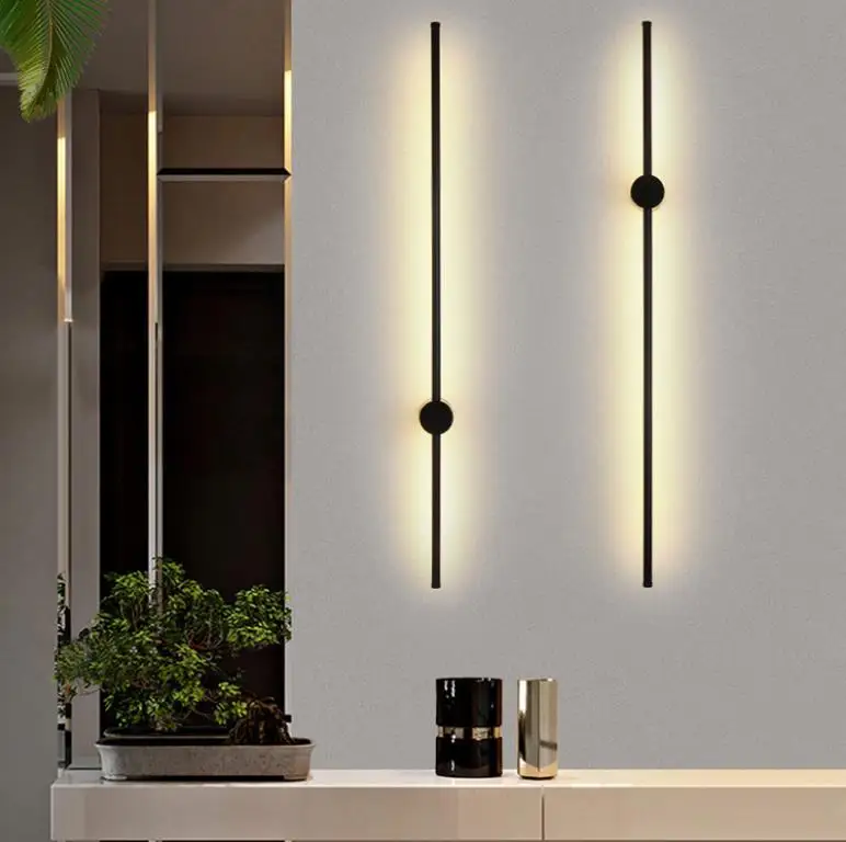 60cm 9w 100cm 20w modern living room bedroom room line wall light backlight creative corridor aisle LED long wall tube lamp
60cm 9w 100cm 20w modern living room bedroom room line wall light backlight creative corridor aisle LED long wall tube lamp