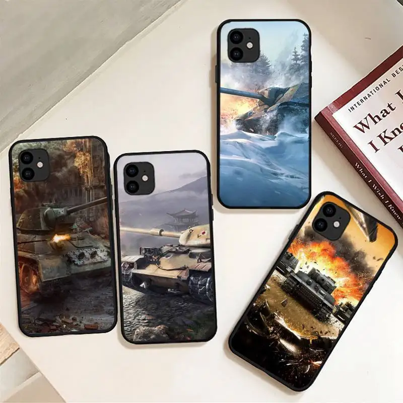 World Of Tanks Phone Case For IPhone 11 12 13 Mini Pro XS Max 6 7 8 Plus 6S X XR Black Cover Shell
World Of Tanks Phone Case For IPhone 11 12 13 Mini Pro XS Max 6 7 8 Plus 6S X XR Black Cover Shell