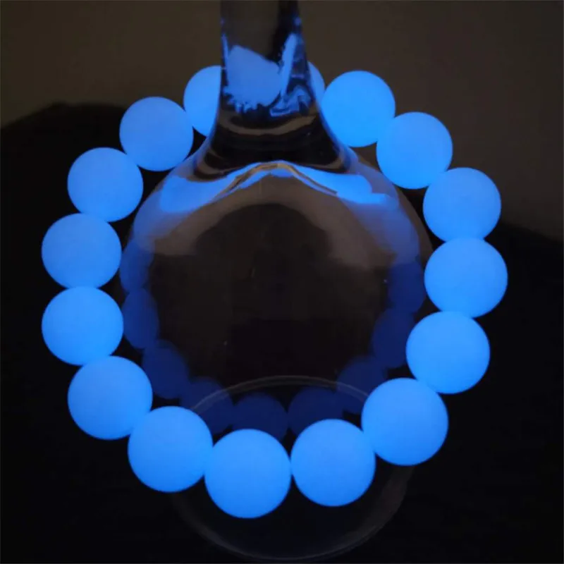 Men Bracelets Luminous Fluorescent Stone Pearl Night Light Jewelry Glowing In The Dark Yoga Beads Bracelets For Women
Men Bracelets Luminous Fluorescent Stone Pearl Night Light Jewelry Glowing In The Dark Yoga Beads Bracelets For Women