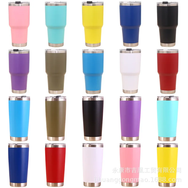 30oz 20oz Thermos Cup Foreign Trade Popular Spray Plastic Car Ice Color Custom Logo 
30oz 20oz Thermos Cup Foreign Trade Popular Spray Plastic Car Ice Color Custom Logo