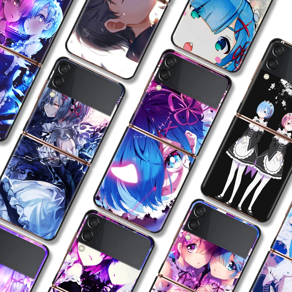 Anime RE ZERO Ram Rem Shockproof Cover for Samsung Galaxy Z Flip Flip3 5G Black Phone Case Shell Hard Fundas Coque Capa
Anime RE ZERO Ram Rem Shockproof Cover for Samsung Galaxy Z Flip Flip3 5G Black Phone Case Shell Hard Fundas Coque Capa