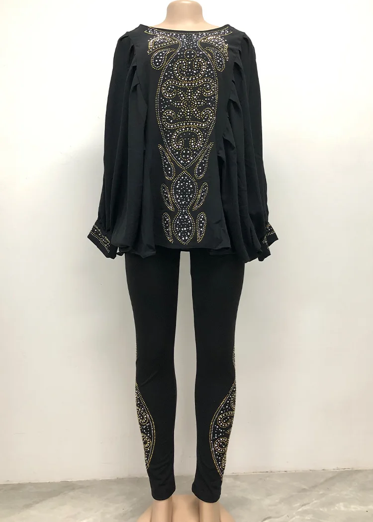2021 New Autumn Muslim Fashion Commuting Temperament Hot Drilling Two-piece Plus Size Women's Suit
2021 New Autumn Muslim Fashion Commuting Temperament Hot Drilling Two-piece Plus Size Women's Suit