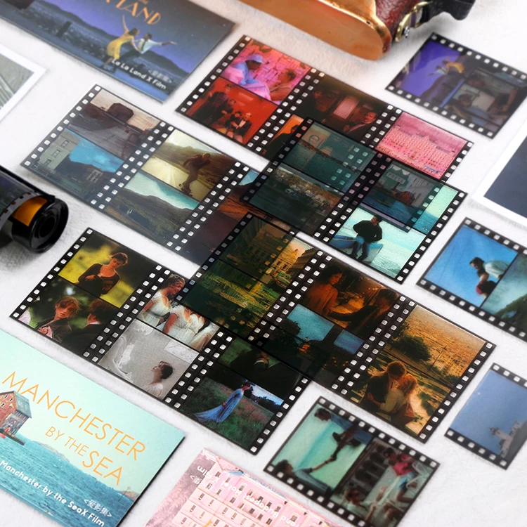 Retro Movie PET Decorative Sticker Stationery Vintage Film Stickers Collage Card Scrapbooking DIY Diary Phone Album Stick Lable 
Retro Movie PET Decorative Sticker Stationery Vintage Film Stickers Collage Card Scrapbooking DIY Diary Phone Album Stick Lable
