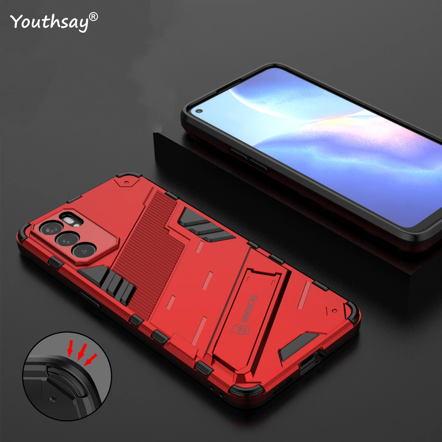 For OPPO Reno 6 Case For OPPO Reno6 Cover Armor Silicone Invisible Funda Holder Hard PC Protective Cover For OPPO Reno 6 Case
For OPPO Reno 6 Case For OPPO Reno6 Cover Armor Silicone Invisible Funda Holder Hard PC Protective Cover For OPPO Reno 6 Case