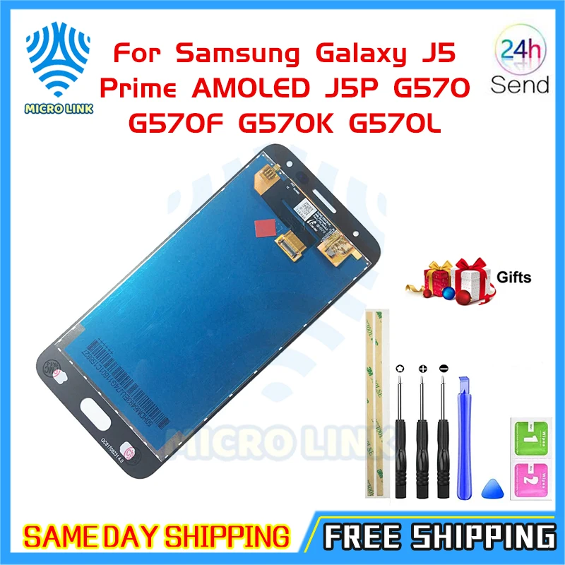 Или Samsung Galaxy J5 Prime AMOLED ЖК-дисплей сенсорный экран J5P G570 G570F G570K G570L сменный дигитайзер в сборе
Или Samsung Galaxy J5 Prime AMOLED ЖК-дисплей сенсорный экран J5P G570 G570F G570K G570L сменный дигитайзер в сборе