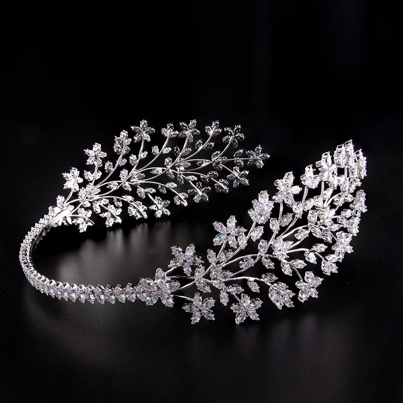 2020 New Tiara Women Crown Full Zircon Crystal Headband Bridal Tiara Wedding Hair Band Wedding Dress Accessories
2020 New Tiara Women Crown Full Zircon Crystal Headband Bridal Tiara Wedding Hair Band Wedding Dress Accessories