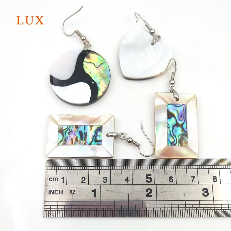 Natural Abalone Shell Earrings Pendants Rhombus Oval Round Shape SeaShell Pendants Jewelry Shell Pendants For Women Lady Finding
Natural Abalone Shell Earrings Pendants Rhombus Oval Round Shape SeaShell Pendants Jewelry Shell Pendants For Women Lady Finding