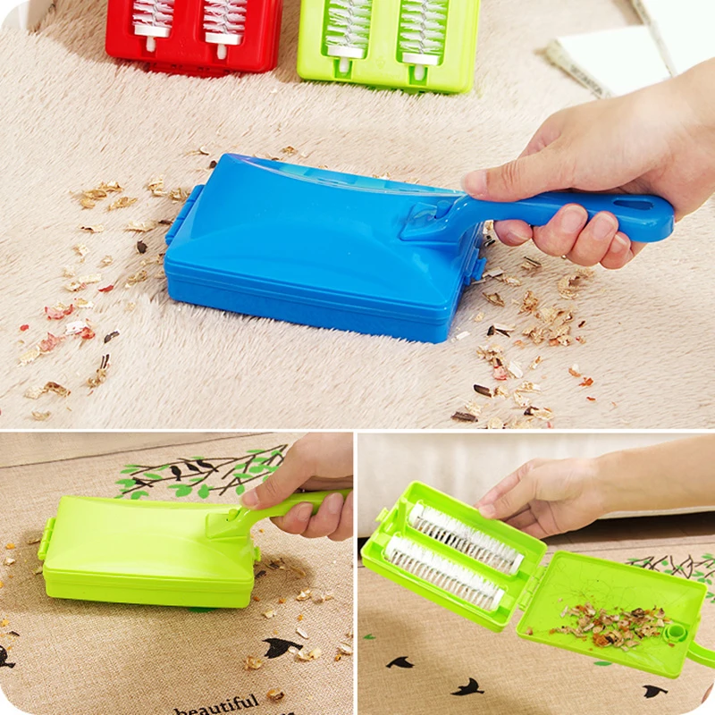 2 Brush Head Handheld Carpet Table Brush Plastic Sweeper Crumb Dirt Cleaner Roller Tool Home Cleaning Brushes Accessaries
2 Brush Head Handheld Carpet Table Brush Plastic Sweeper Crumb Dirt Cleaner Roller Tool Home Cleaning Brushes Accessaries