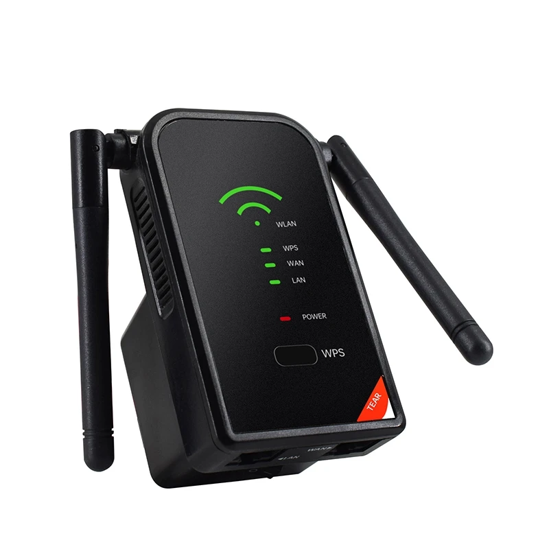300Mbps Router WiFi Repeater 2.4G Amplifier Long Range Signal Booster