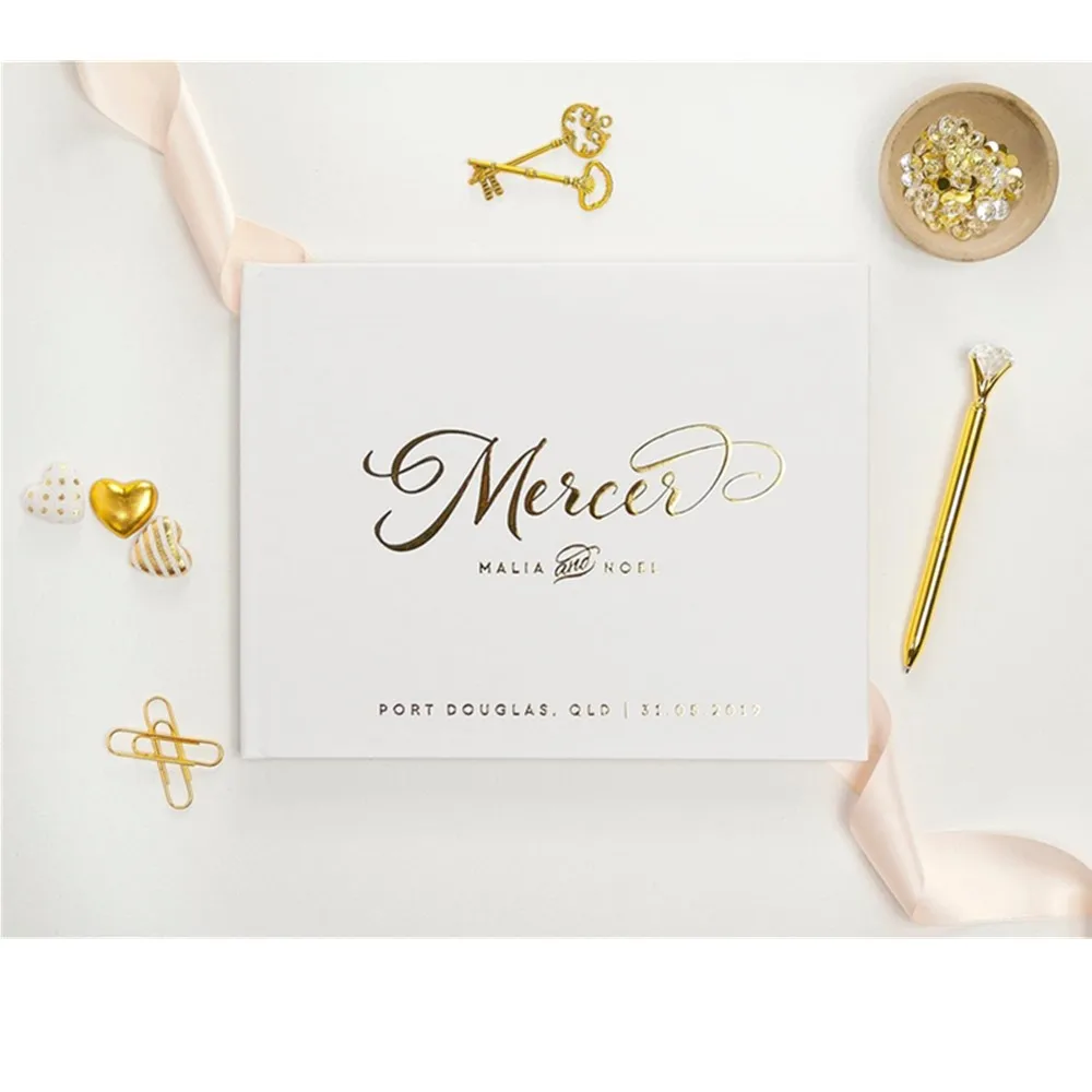 Personalised Wedding Guest Book, Mr and Mrs name Guestbook,Modern Custom Baby shower Landscape Keepsake Book Gold Foil booth
Personalised Wedding Guest Book, Mr and Mrs name Guestbook,Modern Custom Baby shower Landscape Keepsake Book Gold Foil booth