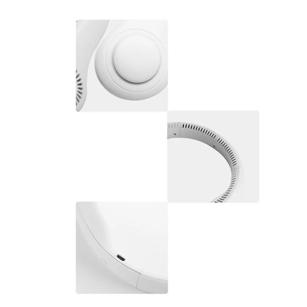Porous Hanging Neck Fan Sports Fan Lazy Portable Mini Fan No Leaf Usb Mini Mute Electric Fan Three-Speed Double Fan
Porous Hanging Neck Fan Sports Fan Lazy Portable Mini Fan No Leaf Usb Mini Mute Electric Fan Three-Speed Double Fan