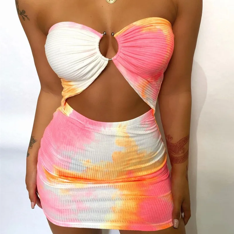 WJFZQM Tie Dye Print Off Shoulder Bodycon Summer Dress Women Ruched Hollow Out Backless Club Party Mini Bandage Sexy Dress 2020
WJFZQM Tie Dye Print Off Shoulder Bodycon Summer Dress Women Ruched Hollow Out Backless Club Party Mini Bandage Sexy Dress 2020