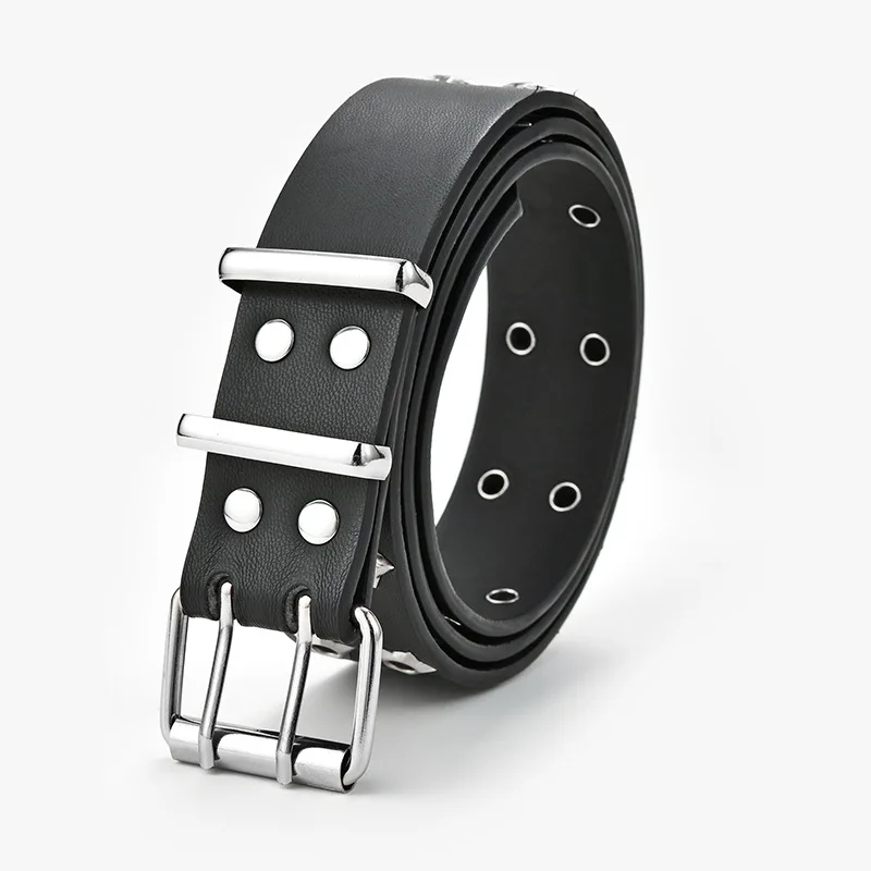 Women PU Leather Belt Punk Wind Jeans New Pin Buckle Black Willow Nail Waist Full Free Size Grommet Waistband
Women PU Leather Belt Punk Wind Jeans New Pin Buckle Black Willow Nail Waist Full Free Size Grommet Waistband