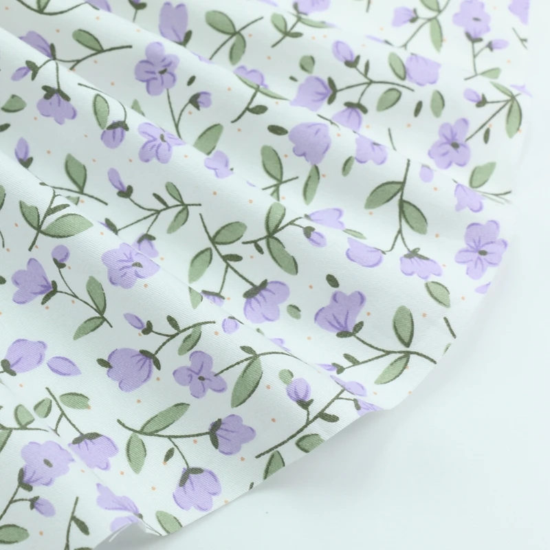 100% cotton printed Fabric for Dress Plant Flower Pattern Splicing dress Handmade Sewing DIY bedding
100% cotton printed Fabric for Dress Plant Flower Pattern Splicing dress Handmade Sewing DIY bedding