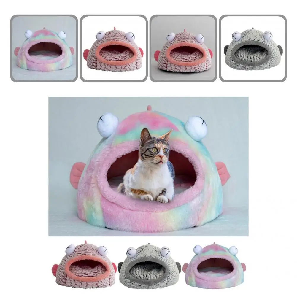 3 Colors Good Semi-enclosed Type Dog Cat Nest Pet Supplies Practical Cat Bed Anti-fade for Outdoor
3 Colors Good Semi-enclosed Type Dog Cat Nest Pet Supplies Practical Cat Bed Anti-fade for Outdoor